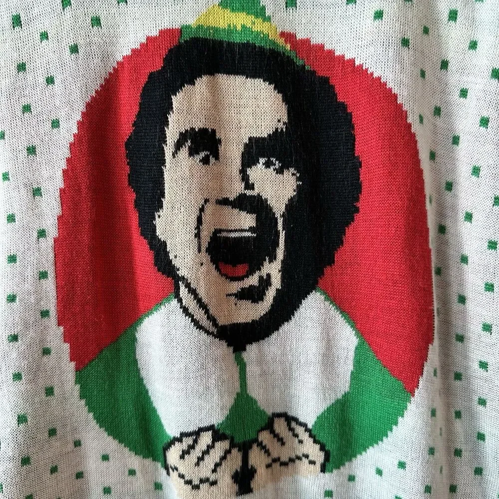 Ripple Junction Elf Movie Christmas Got Me Like Ugly Sweater Holiday Graphic L